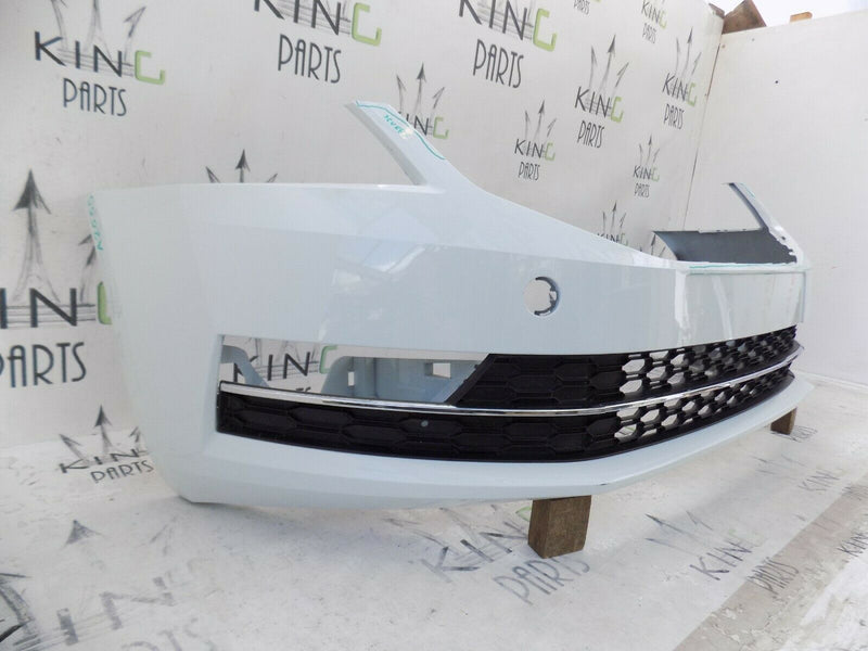 SKODA OCTAVIA 5E III MK3 FACELIFT 2017-19 FRONT BUMPER GENUINE 5E0807221N
