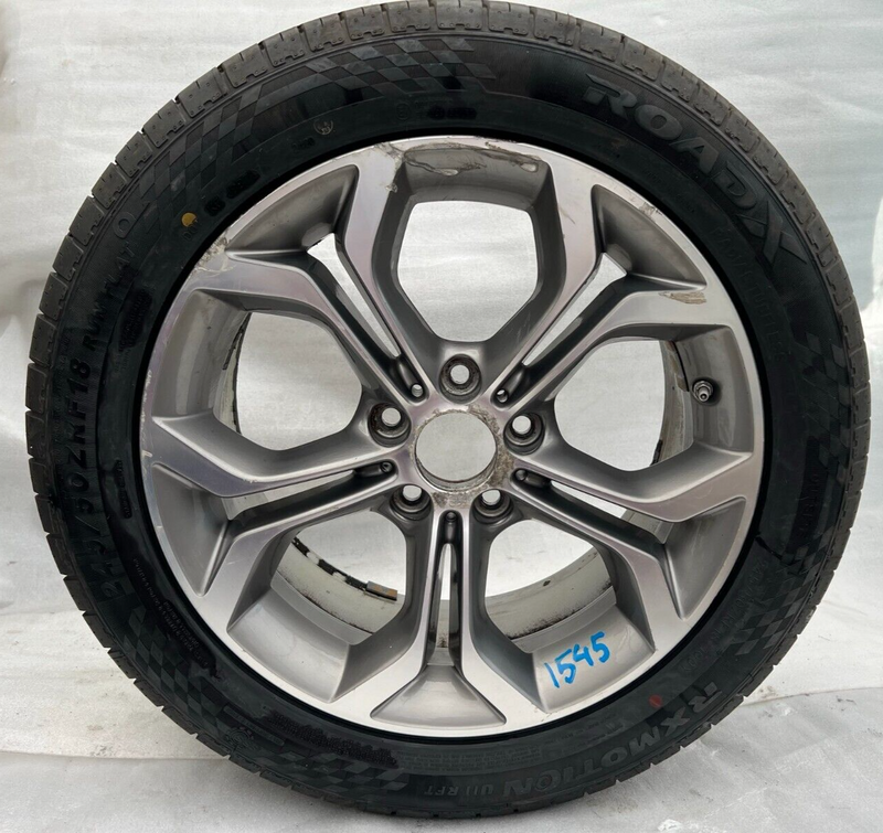 BMW X3 X4 GENUINE 18" ALLOY WHEEL 8J ET43 RIM & TYRE 245/50/18 6862889