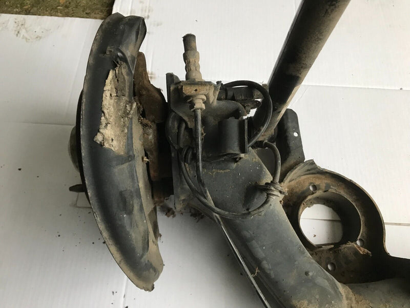 FIAT 500L 1.6 D REAR AXLE SUSPENSION CARRIER, HUB, SHOCK ABSORBER, LEFT, RIGHT