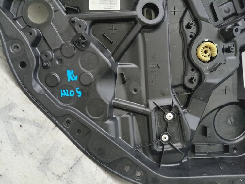 MERCEDES W205 C CLASS 14-21 REAR LEFT WINDOW REGULATOR PANEL A2055409406 #