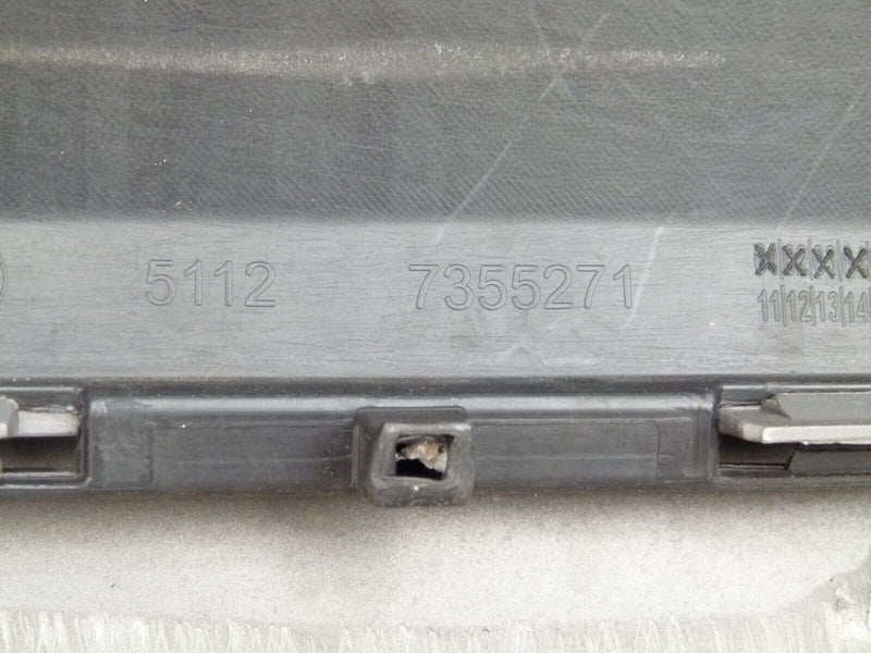 BMW X1 F48 2015-2019 REAR BUMPER WITH DIFFUSER PDC GENUINE 7355271