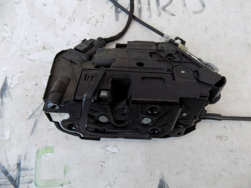 VW UP 2011-2016 FRONT LEFT NSF DOOR LOCK MECHANISM + WIRING LOOM + BRACKET *N3