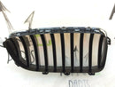 BMW F10 F11 FRONT BUMPER UPPER GRILL RADIATOR KIDNEY LEFT SIDE - 10 RIBS 7412323