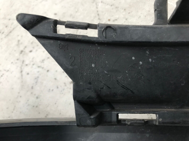 PEUGEOT 208 LCI 2015-2019 FRONT BUMPER LOWER GRILLE GENUINE 9810516180