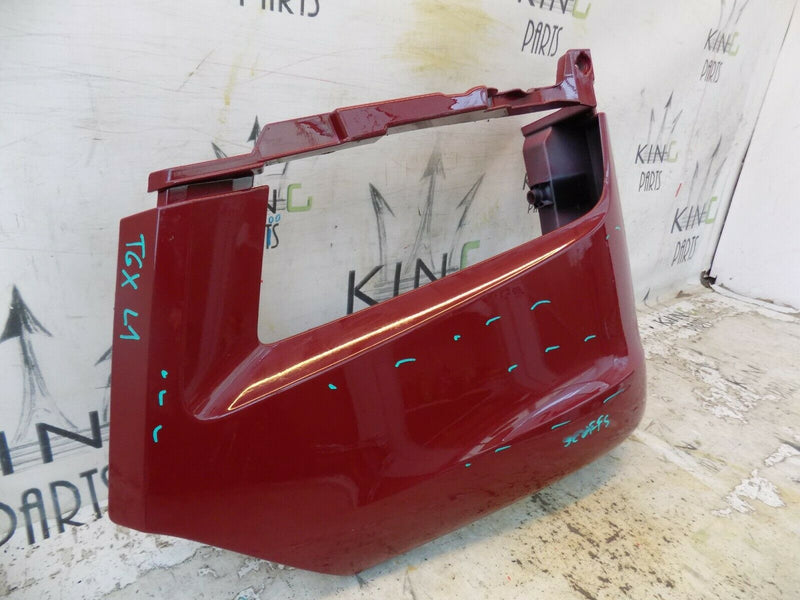 MAN TGX EURO 6 2020-ON  LEFT BUMPER CORNER UPPER BURGUNDY OEM 171136390100