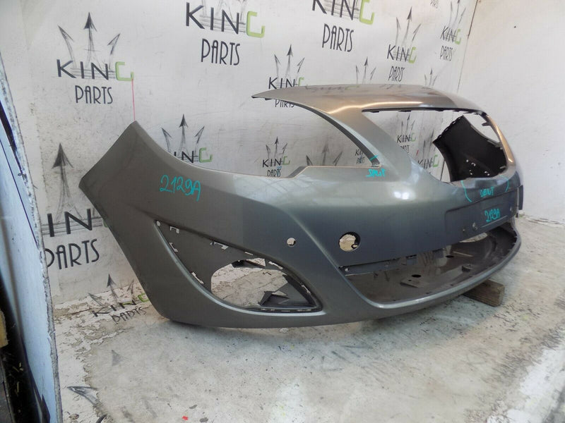 VAUXHALL MERIVA B 2010-2017 SILVER FRONT BUMPER GENUINE 13267699