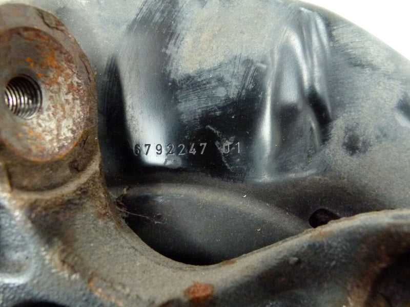 BMW F30 F31 2012-2015 REAR LEFT DRIVE SHAFT & BRAKE DISC WITH COVER 7597681 #