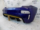 FIAT 500 ABARTH 959 FCL 16-ON BLUE REAR BUMPER+DIFFUSER GENUINE 735633081