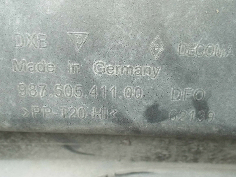 PORSCHE BOXSTER S 987 2004-2008 REAR BUMPER GENUINE BLACK (2707)