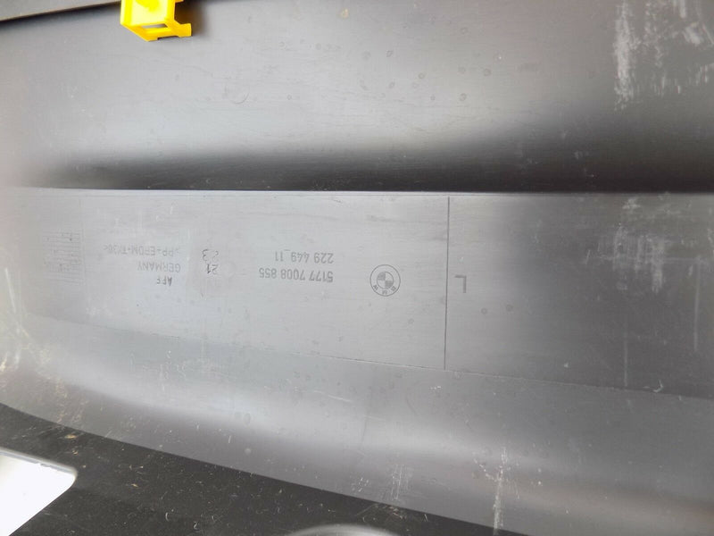 BMW 6 SERIES E63 E64 GENUINE SIDE SKIRT BLACK PASSENGER LEFT SIDE 7008855