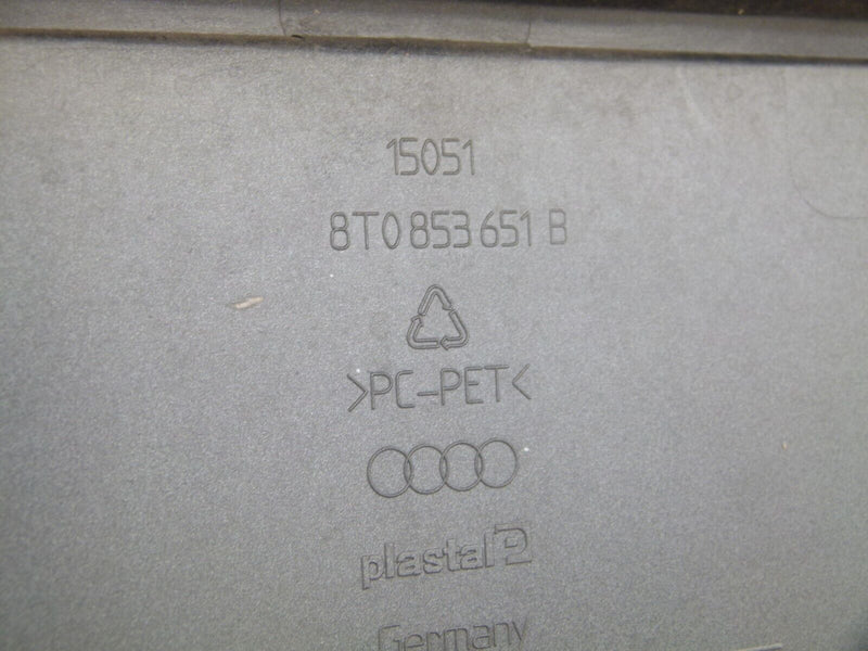 AUDI A5 2007-2011 FRONT BUMPER GRILL GRILLE GENUINE 8T0853651