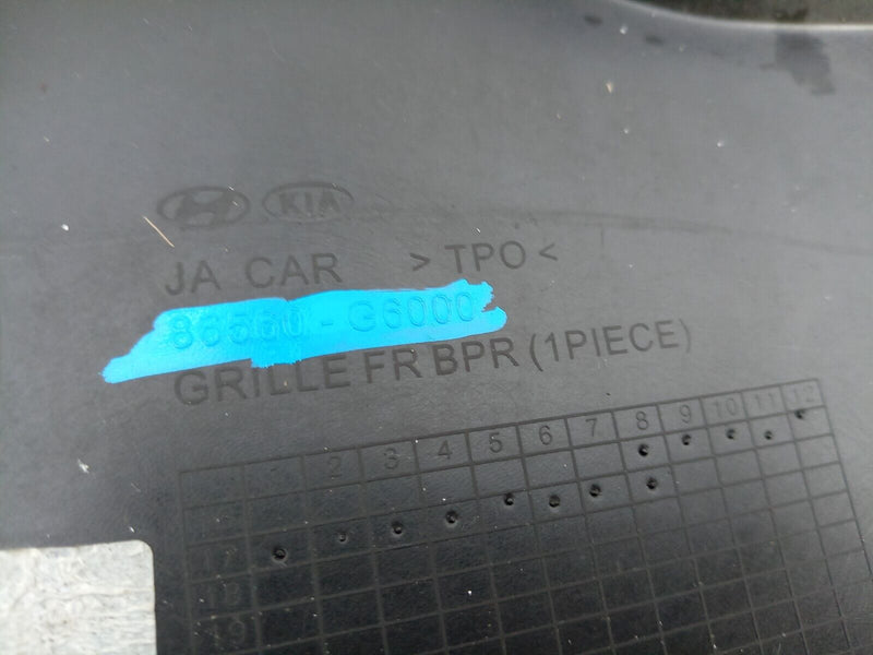 KIA PICANTO 2017-ON FRONT BUMPER GENUINE 86511G6000