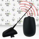 VW CRAFTER 7C 2017-ON OEM ROOF ANTENNA AERIAL & STICK FM/AM 7C0035501D 4-PLUG