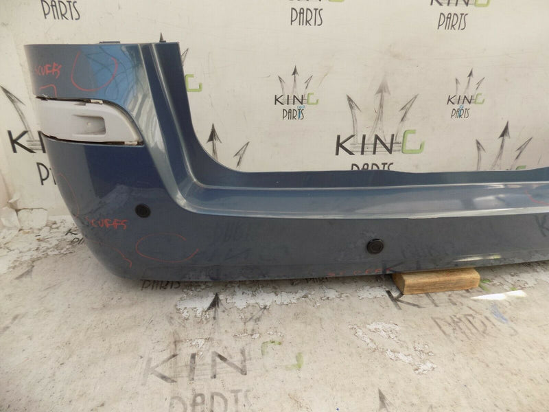 VAUXHALLL ZAFIRA II MK2 B 2006-2014 SILVER REAR BUMPER GENUINE 13125014