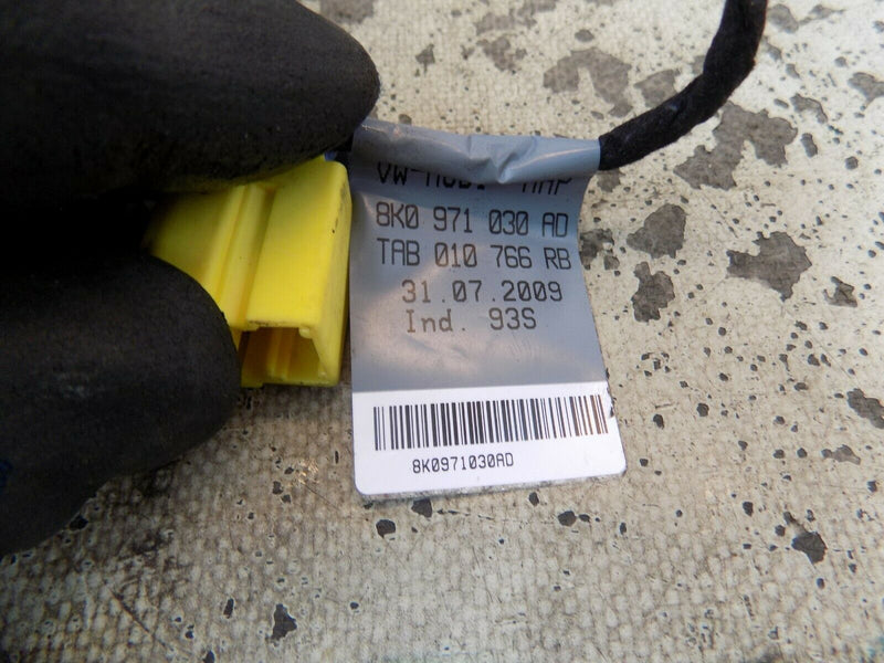 AUDI A4 B8 2009-2015 LINE DRIVER SIDE FRONT DOOR WIRING LOOM 8K0971029AD
