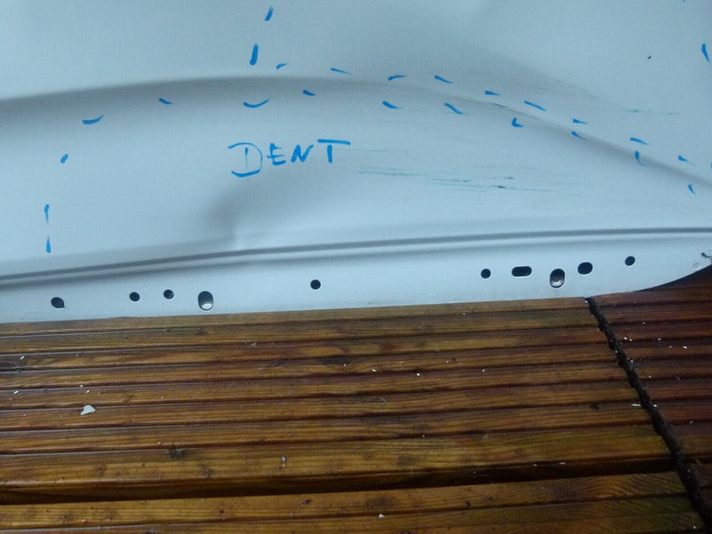 RENAUKT CLIO MK5 BF 2019-22 REAR DOOR PANEL LEFT PASSENGER SIDE in WHITE