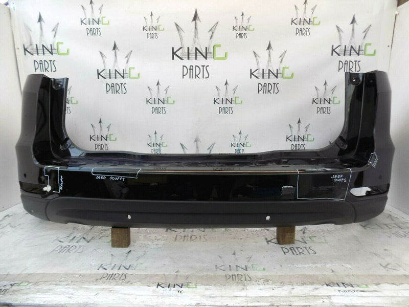 FORD S-MAX 2015-ON REAR BUMPER BLACK + DIFFUSER EM2B-17F001-N