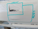 MINI HATCH R52 CONVERTIBLE 2005-2008 WHITE REAR BUMPER GENUINE CABRIO