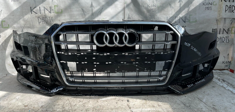 AUDI A6 C7 S-LINE 2015-2018 FRONT BUMPER GENUINE 4G0807437AB