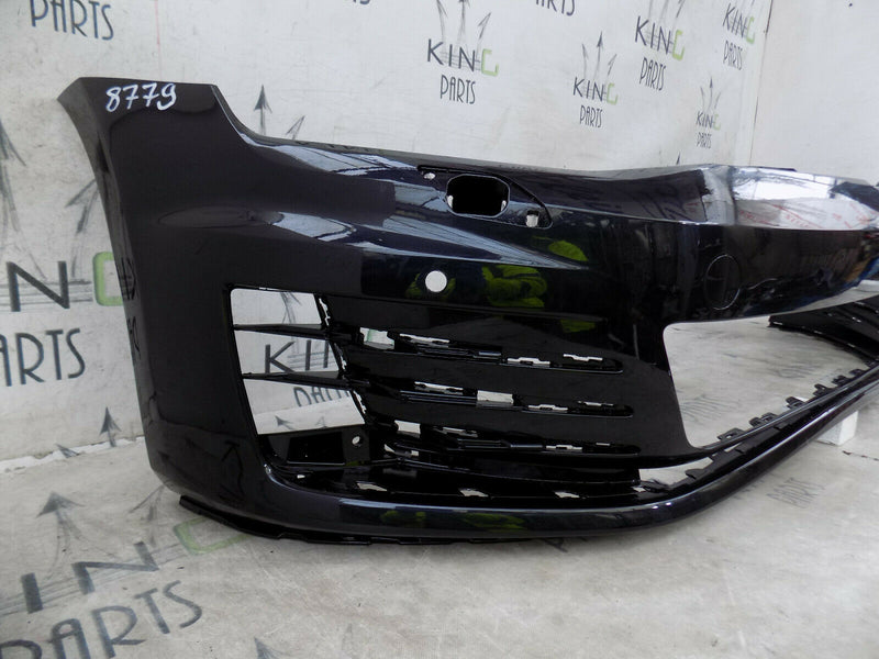 VW GOLF MK7 GTD 2013-2016 BLACK FRONT BUMPER WITH JET WASHER HOLES, PDC