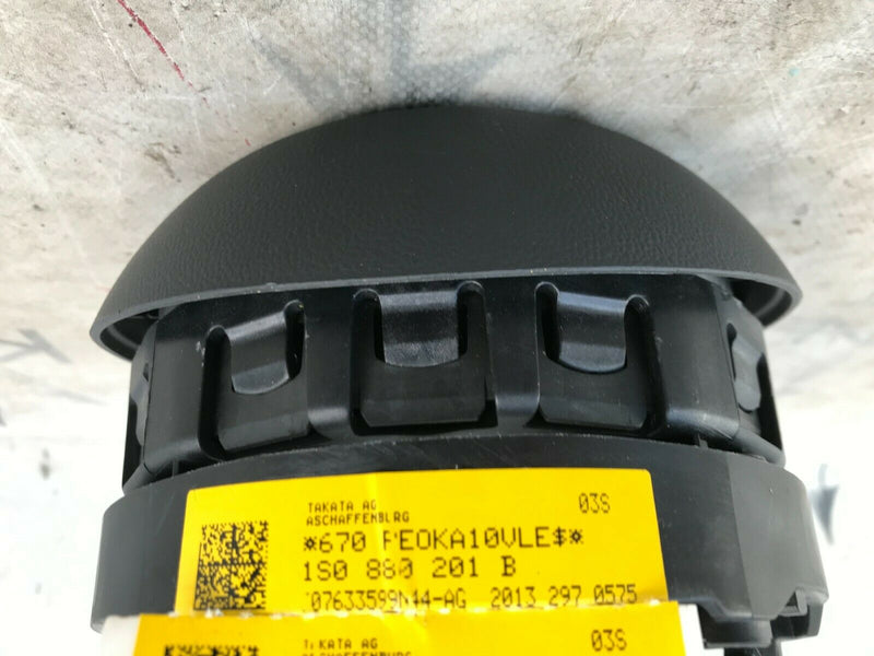 VW UP 1S 2012-2016 STEERING WHEEL AIR BAG DRIVER SIDE GENUINE 1S0880201 B