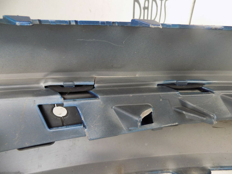 VW POLO 2017-ON GENUINE FRONT BUMPER *DAMAGE* IN BLUE 2GS807221