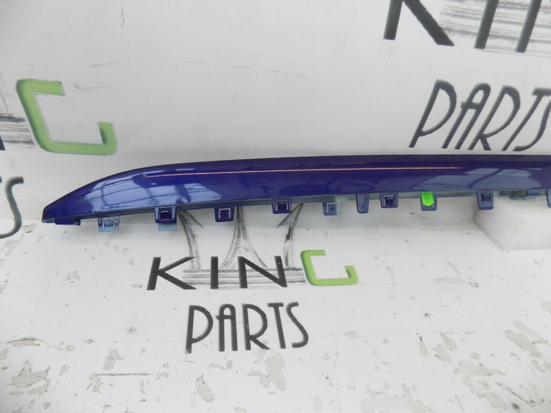 FIAT 500 ABARTH 959 2016-ON FACELIFT REAR BUMPER TRIM IN NAVY 735633086