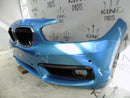 BMW 1 F20 FACELIFT 2015-ON BLUE FRONT BUMPER GENUINE 871041568