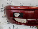 FORD FIESTA V MK5 FACELIFT 2000 2001 2002 DARK RED FRONT BUMPER GENUINE