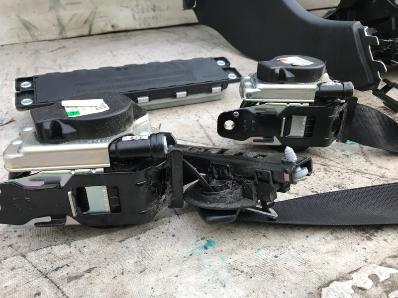 MERCEDES W205 2015-21 GENUINE DASHBOARD AIRBAG KIT 2x FRONT SEAT BELT 3x AIR BAG