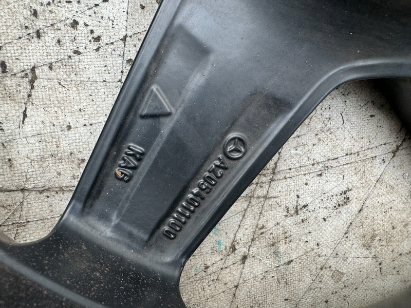 MERCEDES W205 GENUINE ALLOY WHEEL RIM 18' 7.5Jx18H2 ET44 TYRE 225x45 R18