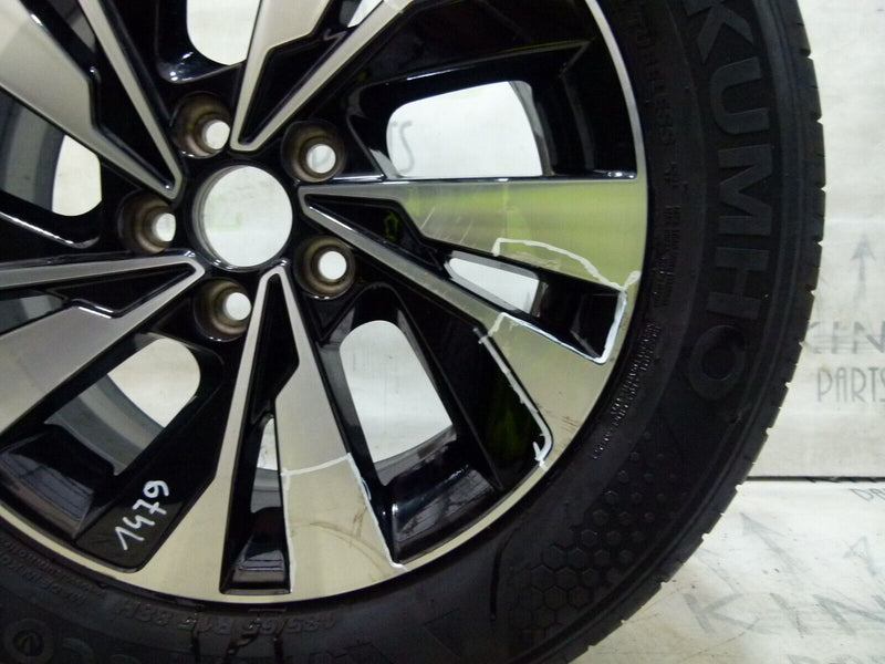 VW POLO MK6 ALLOY WHEEL RIM 15" & TYRE 185/65/15 5.5J 2G0601025