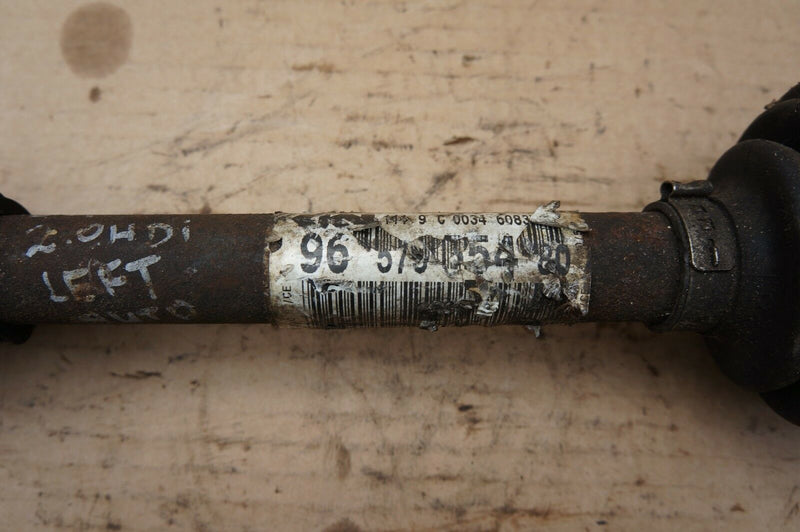 CITROEN C4 GRAND PICASSO 2006-2013 2.0 HDI FRONT LEFT AUTO DRIVESHAFT 9657555480
