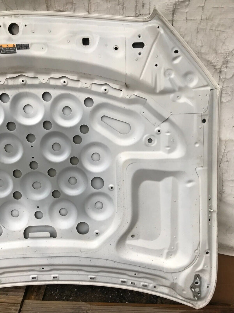 MERCEDES C-CLASS W205 2015-2021 GENUINE BONNET HOOD PANEL in WHITE
