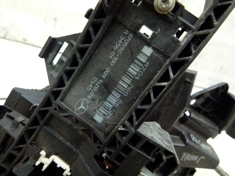 MERCEDES C W204 2007-11 FRONT RIGHT DOOR LOCK MECHANISM GENUINE A2047600634 W204