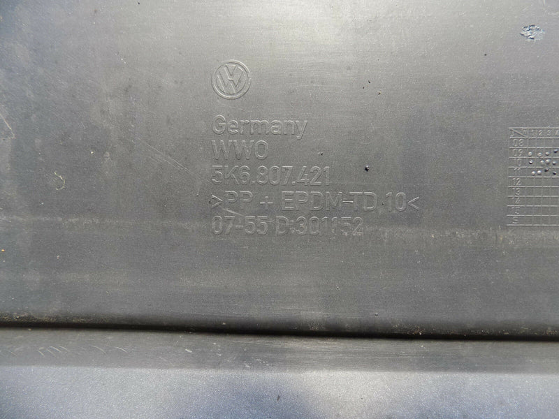 VOLKSWAGEN VW GOLF VI MK6 2009-2012 REAR BUMPER GENUINE PDC 5K6807421 (7656)