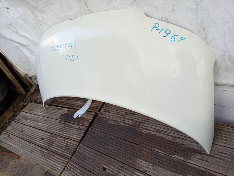 VW TRANSPORTER T5 2003-2008 GENUINE FRONT BONNET HOOD PANEL in WHITE