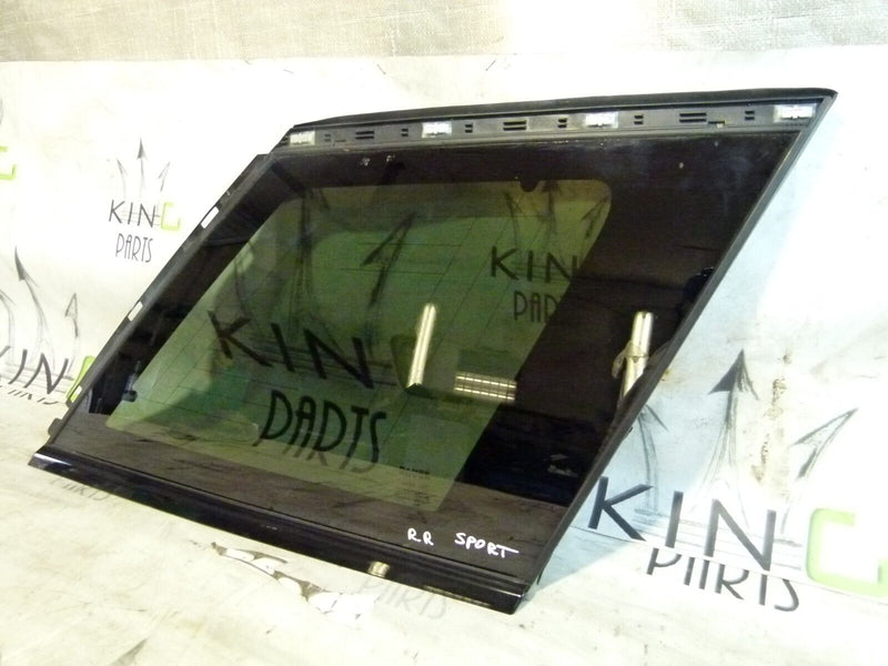 RANGE ROVER SPORT 13-17 REAR RIGHT QUARTER WINDOW GENUINE E443R000073