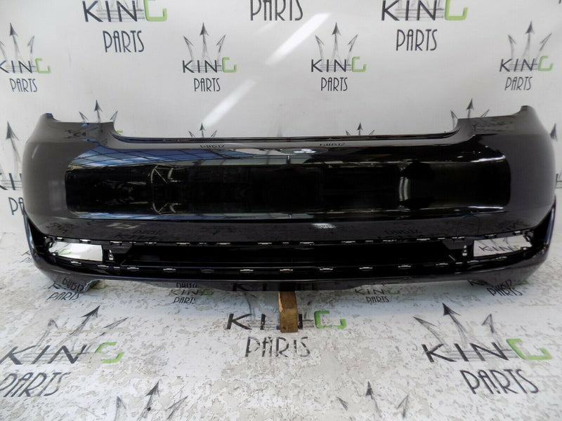 FIAT 500 SPORT 2016-ON FACELIFT REAR BUMPER BLACK GENUINE *NO PDC HOLE