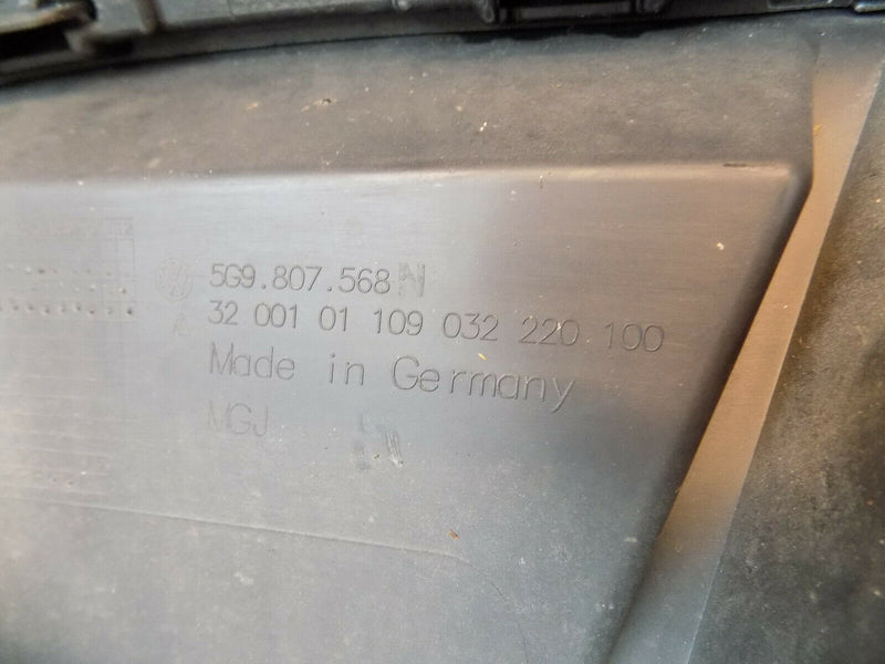 VW GOLF VII MK7 ESTATE 2014-2016 BLACK REAR BUMPER PDC GENUINE 5G9807421