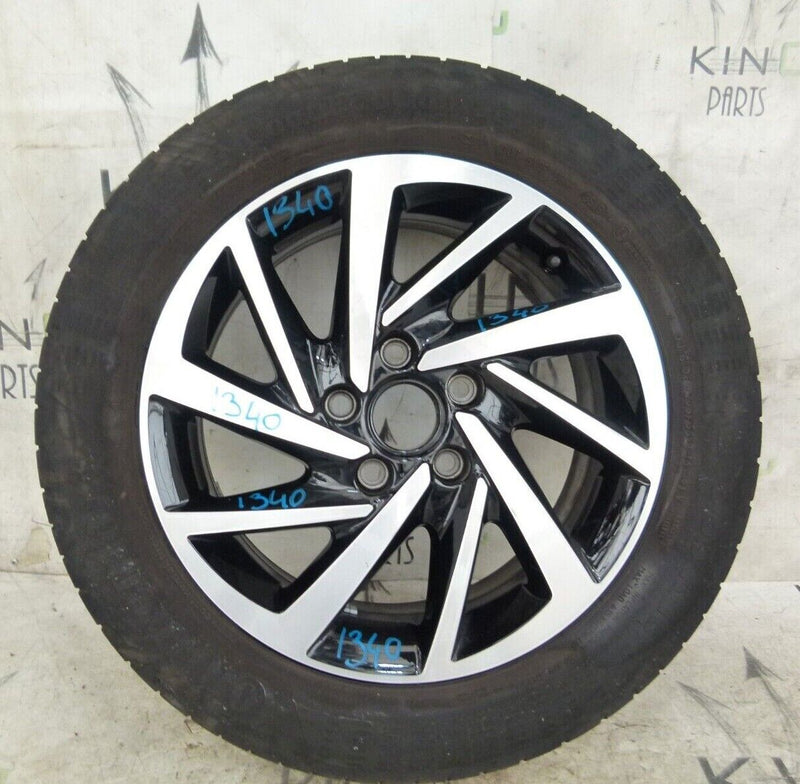 VW GOLF MK7 WHEEL ALLOY RIM & TIRE 6.5JX16 ET46 5G0601025DM GENUINE
