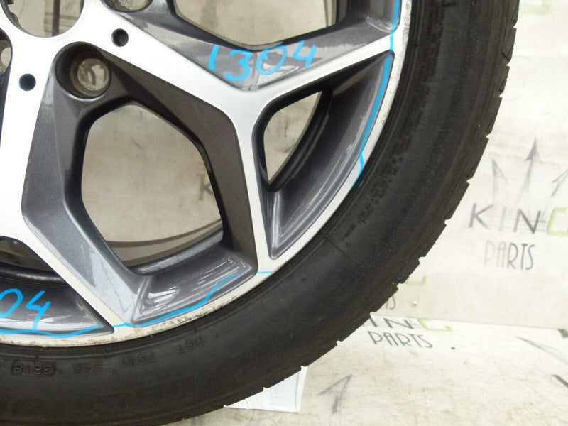 BMW X1 F48 WHEEL ALLOY RIM & TIRE 7.5JX18H2 ET-51 6856070 GENUINE