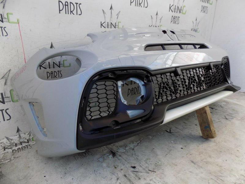 FIAT 500 ABARTH 595 2016-UP FCL FRONT BUMPER GREY+GRILL OEM 735633044