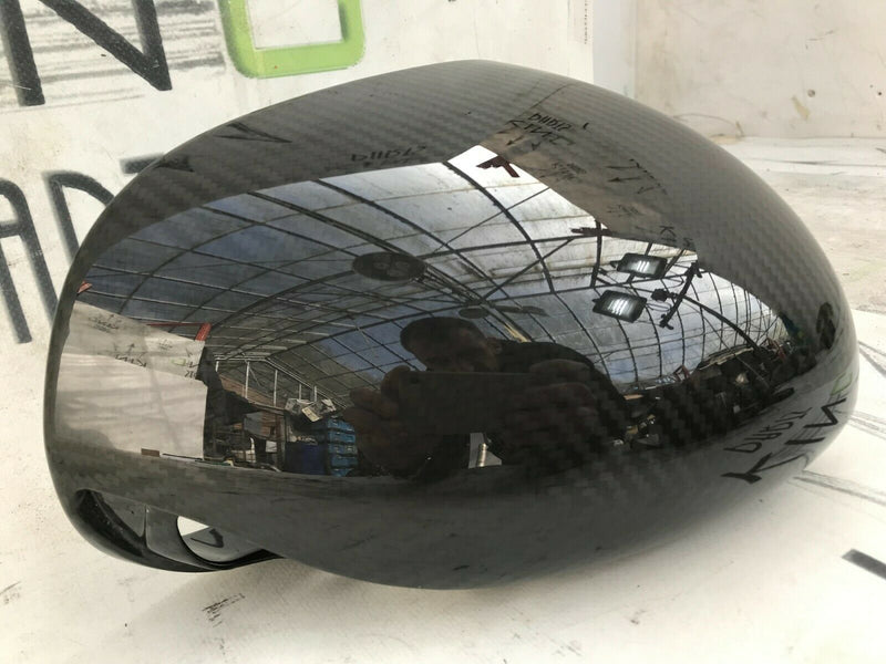 MCLAREN 720S RIGHT SIDE MIRROR COVER FULL CARBON GLOSSY *ORIGINAL* 14AB092CP