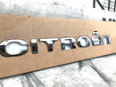 GENUINE CITROEN TAILGATE BOOT LID LETTERING CHROME BADGE EMBLEM C1 C2 C3 DS3 DS4