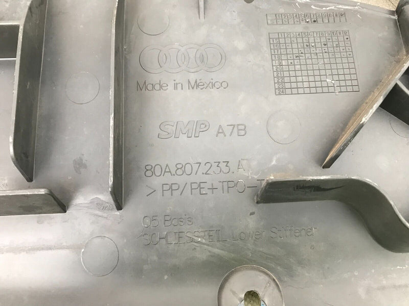 AUDI Q5 S-LINE 2017-ON FRONT BUMPER UNDER TRAY GENUINE 80A807233