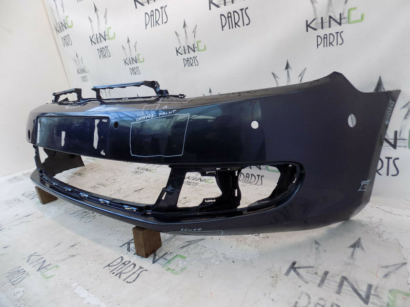 VW VOLKSVAGEN GOLF MK6 2009 - 2011 BLUE FRONT BUMPER GENUINE 5K0.807.221