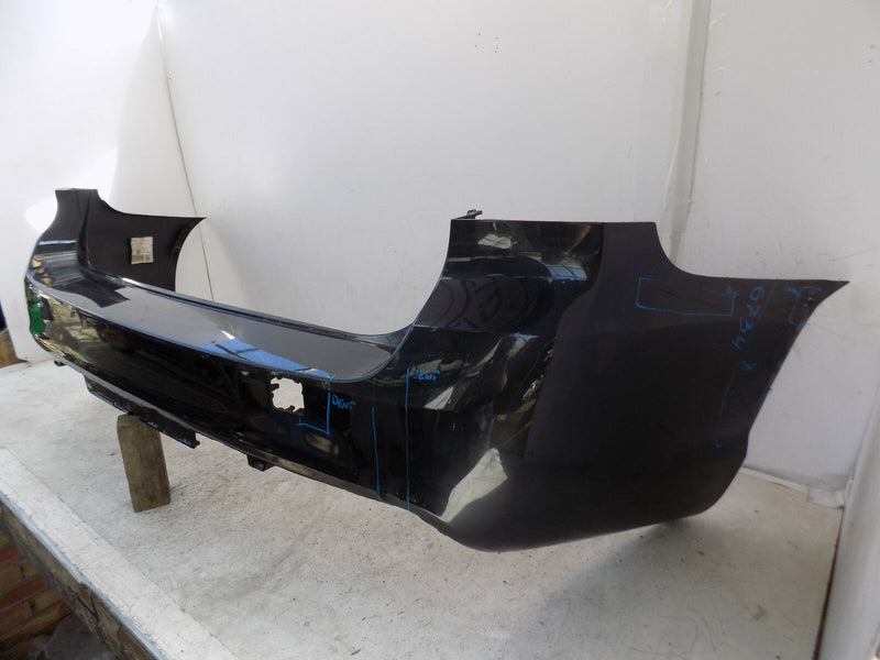 VOLVO V70 2014 2015 2016 SECOND FACELIFT BLACK REAR BUMPER GENUINE OEM