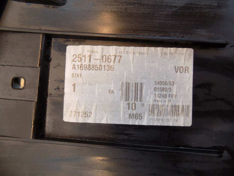 MERCEDES A169 W245 2005-2008 UNDERTRAY COVER FRONT BUMPER PANEL SHIELD
