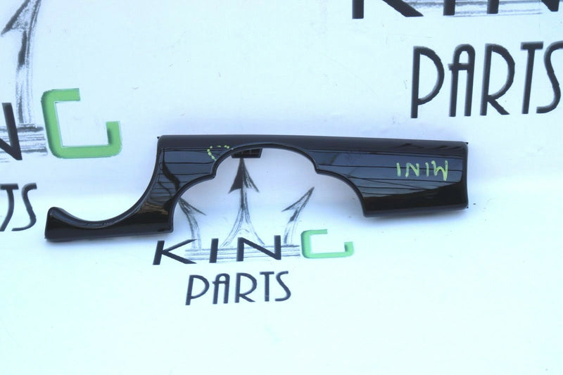 MINI COOPER S R56 2007-2013 DASHBOARD LEFT SIDE TRIM PANEL BLACK GLOSS